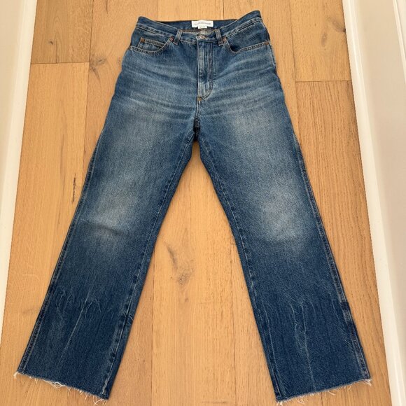 Victoria Beckham Relaxed Curved Jeans - Picture 3 of 12